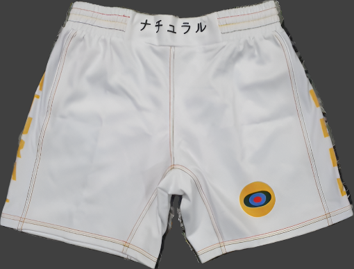 White no-gi shorts