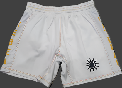 White no-gi shorts
